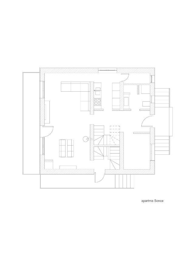 Apartment And Rooms Hisa Sonca Kobarid Eksteriør bilde